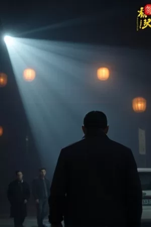 悬疑短剧《长夜灯塔》灯塔与海面交叠的剧照封面