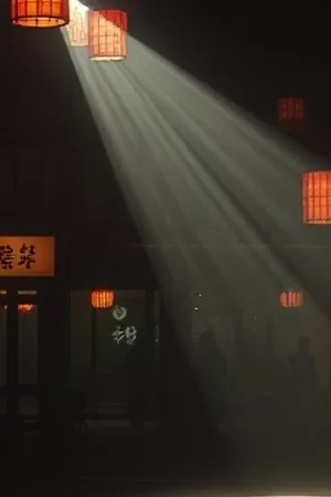 家庭剧《河对岸的灯》夜晚两岸灯火对比封面