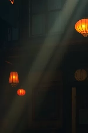 剧集《雾中来信》雨夜街灯剧照封面